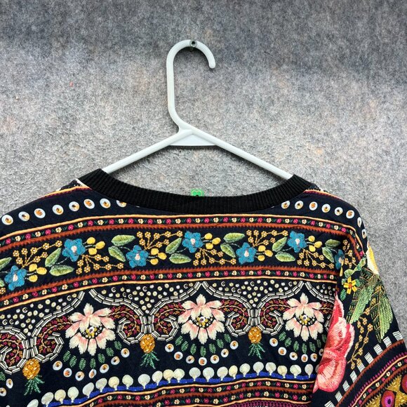 FARM Rio Black Graphic Short Sleeve T-Shirt - Picture 4 of 12